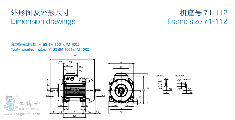 M3AA鋁殼電機